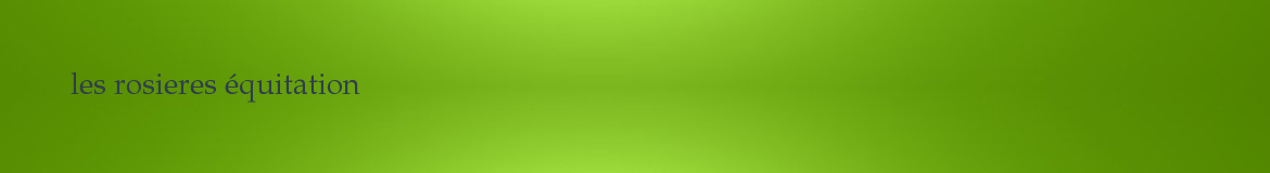 les rosieres équitation